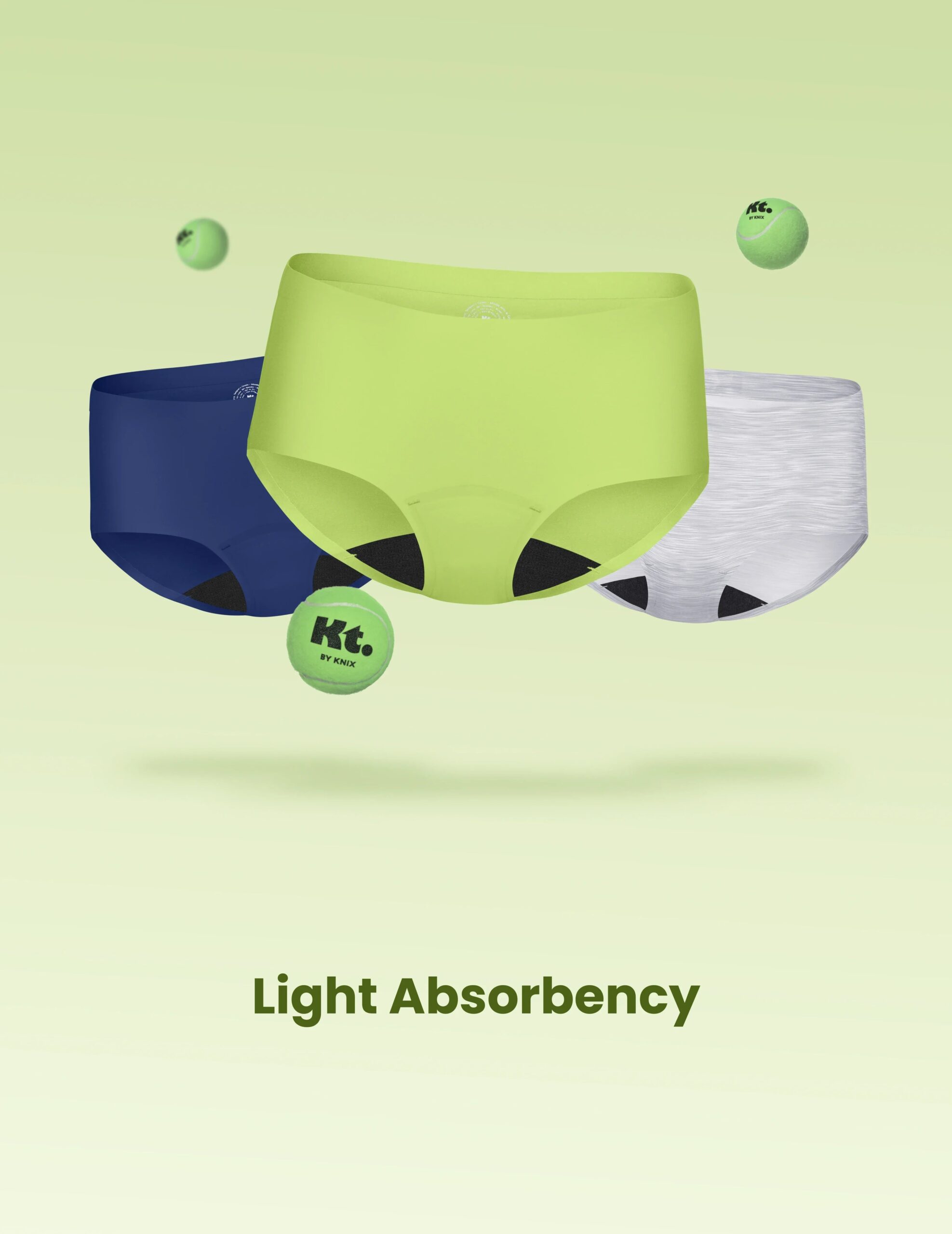 Teen Light Leakproof No-Show Boyshort 3-Pack - Image 9