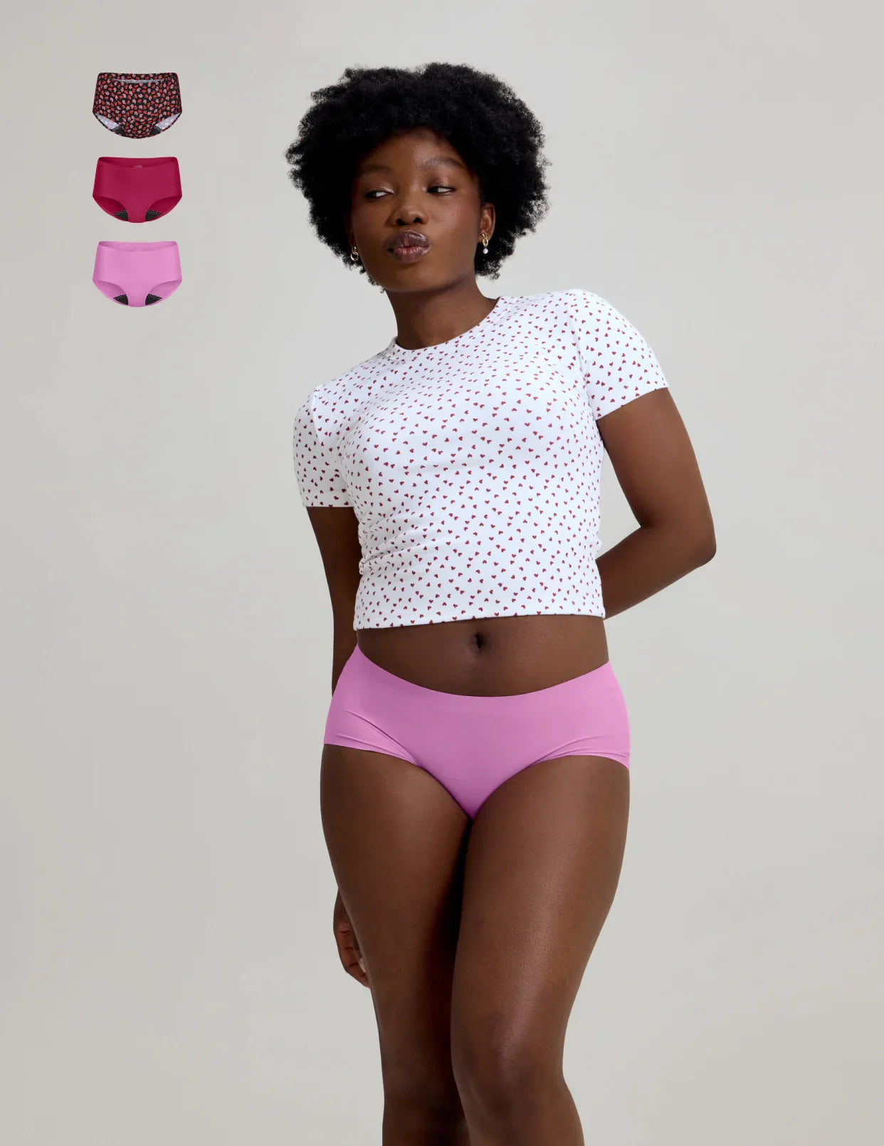 Teen Leakproof UltraThin No-Show Boyshort 3-Pack - Image 28