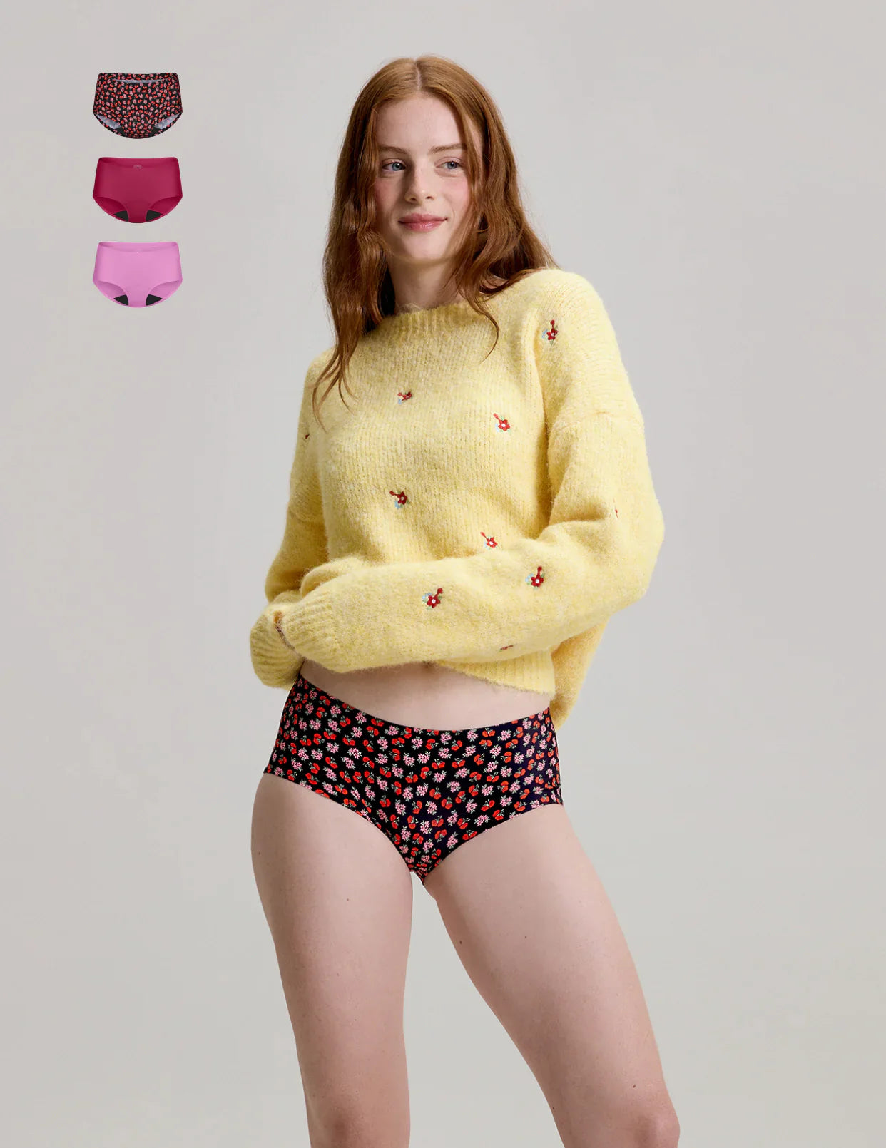 Teen Light Leakproof No-Show Boyshort 3-Pack - Image 23