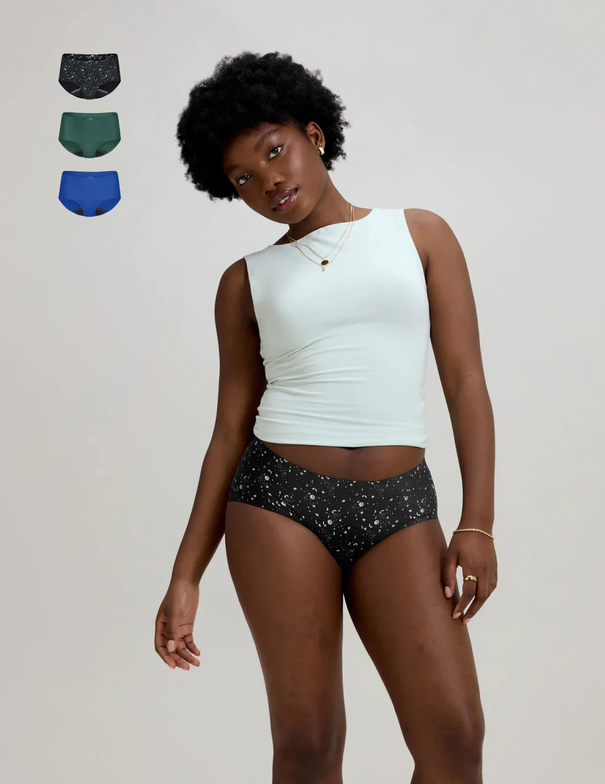 Teen Leakproof UltraThin No-Show Boyshort 3-Pack - Image 12