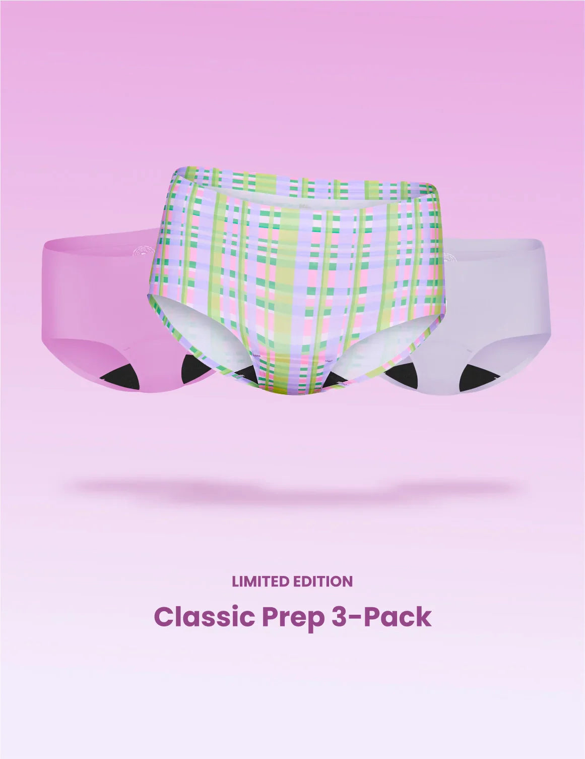 Teen Light Leakproof No-Show Boyshort 3-Pack - Image 13
