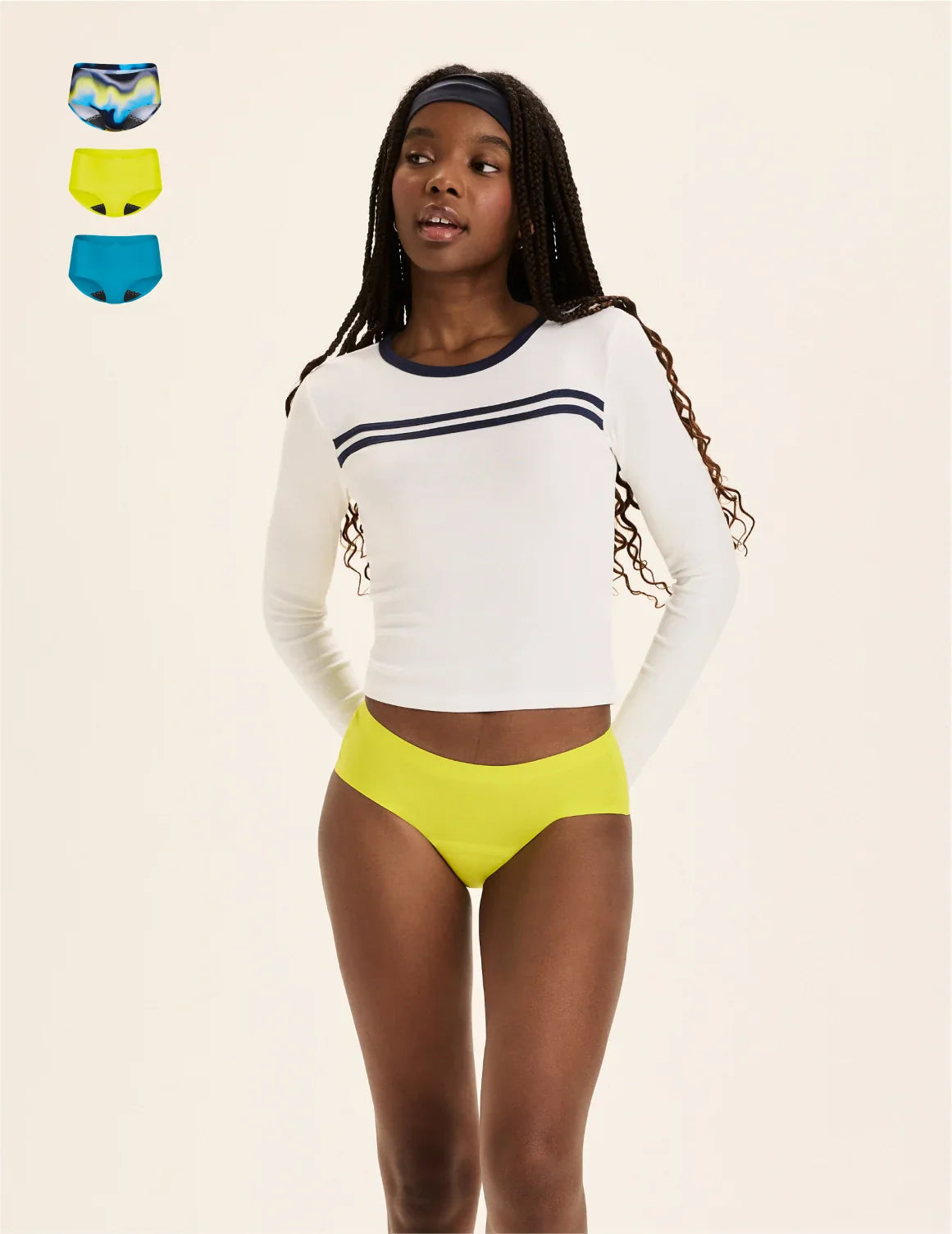 Teen Leakproof UltraThin No-Show Boyshort 3-Pack - Image 19