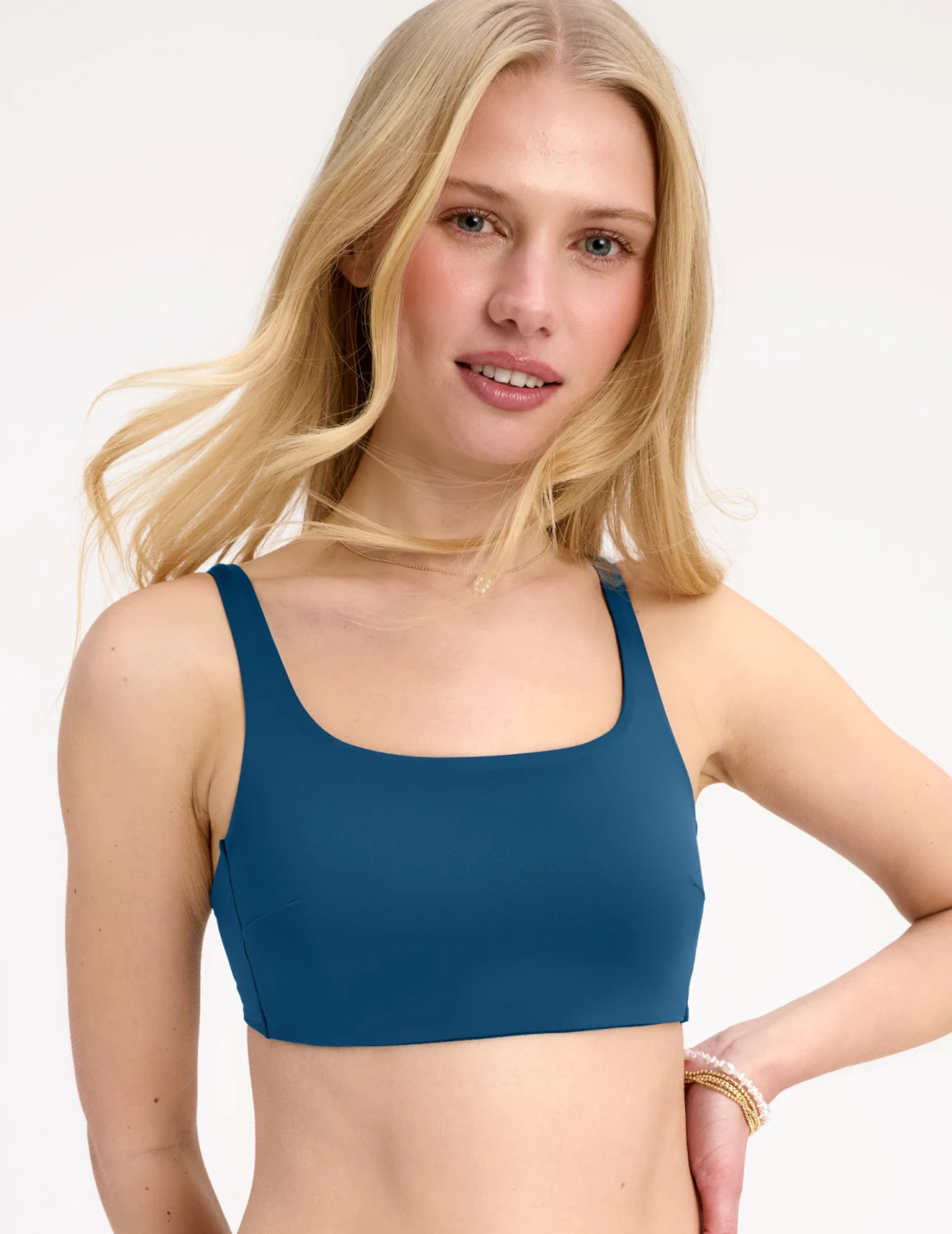 Teen Square Neck Scoop Bikini Top - Image 21